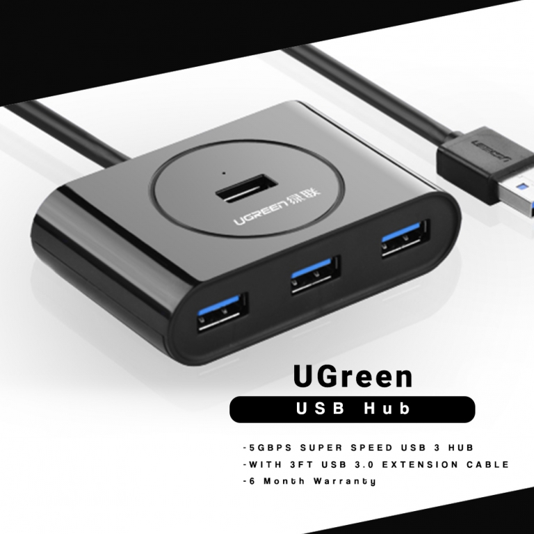 Ugreen Usb Hub 3 0 External 4 Port Usb Tvbox2u